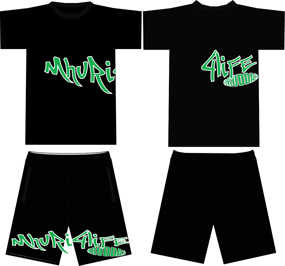 BRUDDASx MHURI4LIFE – STREET SET [BLACK/GREEN]